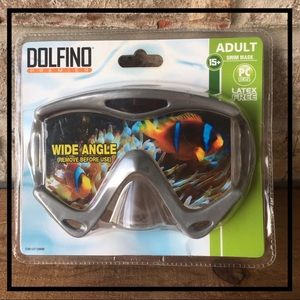 🆕 ADULT SWIM MASK ONE PIECE WIDE VIEW LATEX FREE